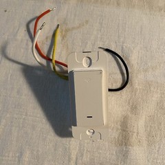 Gosund Smart Light Switch ON-OFF In-Wall Single-Pole 15A White WiFi Alexa