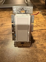 Lutron DVCL-153P-WH Dimmer Wall Light Switch – White