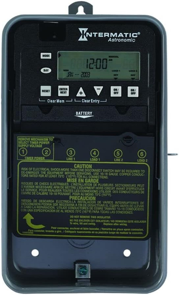 ET8215C Astronomic Electronic Time Switch – Automated Weekly Scheduling, Multi-V