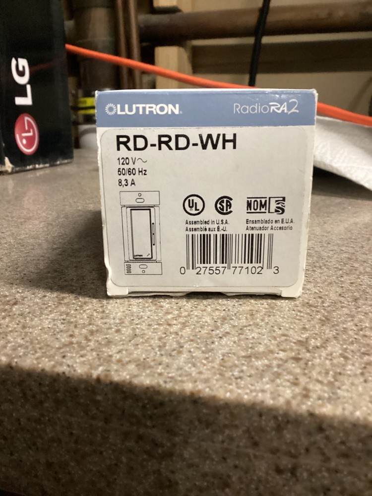 Lutron RadioRA 2 Maestro Companion 120V Smart Dimmer – White