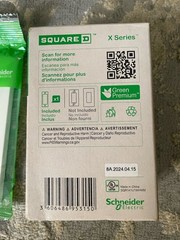Square D X Series Smart Dimmer Wifi Light Switch Single-Pole/3-Way for LED