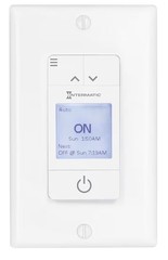 ST700W Ascend 7-Day in-Wall Programmable Timer – Automatic Astronomic Control,