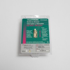 Lutron Toggler Dimmer Wall Light Switch TG-600PH-IV Beige White 600W 120V New