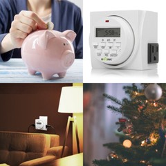 BN-LINK 7 Day Heavy Duty Digital Programmable Timer Switch – Dual Outlet 2 Pack