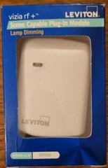 Leviton VRP03-1LW vizia rf+ Plug-In Module Lamp Dimming White Z-Wave 300W