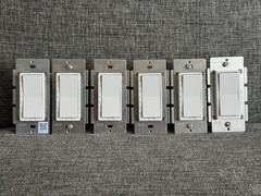 ZWave In Wall Dimmer Switches 6-Pack