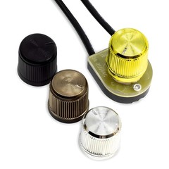 ZE-106C Rotary Lamp Switch ON-Off Repair Kit Replacement with 4 Rmovable Plas…