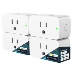 Matter Plug, Work with Apple Home, Siri, Alexa, Google, SmartThings, Home Out…