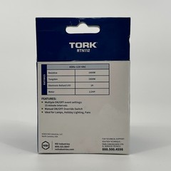 NSI Tork RTN112 Indoor Plug-in Appliance Timer 24 hr Programming
