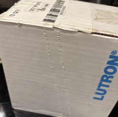 ( 12 PACK ) Genuine Lutron Claro CW-1-WH (Gloss Finish) Wallplate