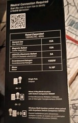 Leviton Smart Switch D215S-R02-1RW Decora Gen. 2 Wi-Fi White NEW In Box