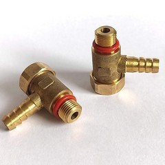 Adjustable Steam OPV Valve for Coffee Machines G18 Thread Copper Material