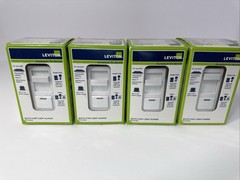 4 PACK LEVITON IP710-DLZ Illumatech Slide Dimmer Switch White Ivory Light Almond