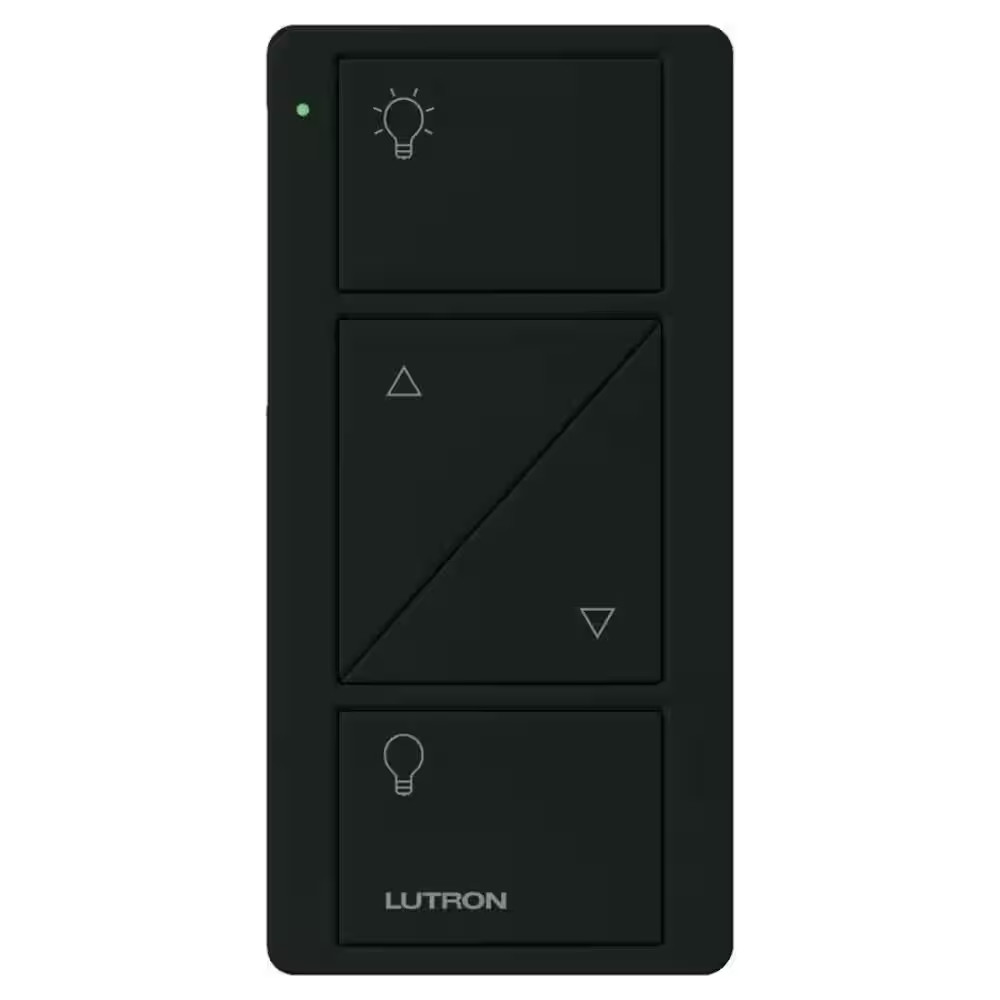 Pico Smart Remote (2-Button with Raise/Lower) for Caseta Smart Dimmer Switch, Bl