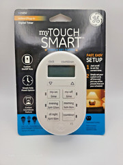 My Touch Smart By Jasco GE 26892 Indoor Simple Plug-In Digital Timer White