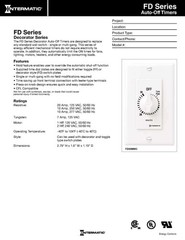 FD60MC 60-Minute Spring-Loaded In-Wall Countdown Timer Switch for Fans and Li…