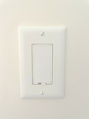 New TOUCH TAP SLIDE Dimmer WHITE Light Switch Decora Rocker Wall Plate & Cover