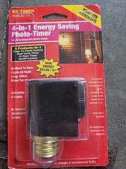 EZ Timer 1/2-Hr To 12-Hr Adjustable 4-In-1 Photo Timer 300W 120V Model EZT-712
