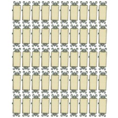 Leviton 5603-2A Almond 3-Way Decora Rocker Wall Light Switch 15A 120/277VAC 50pc