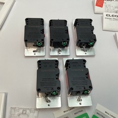 ELEGRP DM19-WH6 Slide Dimmer Rocker Switch Lot of 5 Single-Pole/3-Way White READ