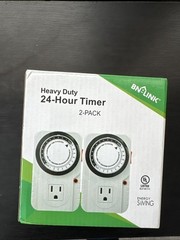 BN-LINK FBA_BND-60/U47 Mechanical Outlet Timer – 2 Pack