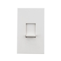 LUTRON NTFTU-5A-WH NOVA T FLUORESCENT DIMMER SLIDE, 1 POLE, 120V, WHITE