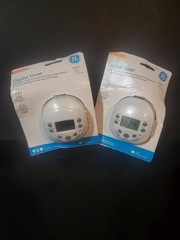 General Electric 7-Day Digital Timer, 2 Timers Turns Appliances On Off Both New.