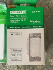 Square D X Series Smart Dimmer Wifi Light Switch Single-Pole/3-Way for LED
