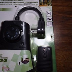 Woods Lighting Timer With Remote 24 Hour 3 Outlets New In Package