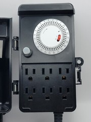 Dewenwils Mechanical Yard Stake Timer HOYS22M 120V 600W w/ 6ft Cord Outdoor