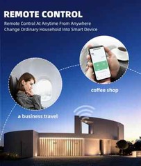 60A Circuit Breaker Timer Smart Switch WIFI For TUYA Energy Meter Current Limit