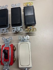 Mixed Lot of Rocker Light Switch out of pack + 3 or 4 Way Toggle +