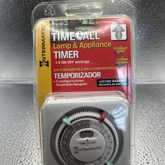 New Intermatic Time All Lamp and Appliance Timer 2 On Off Settings And Time Day