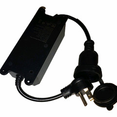 Outdoor Smart Dimmer Plug Wi‑Fi App Control 120V 5A Water Resistant Black SS32