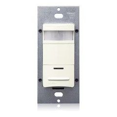 Leviton Ods10-Idt Wall Mount Sensor, Occupancy, Photocell, Vacancy, Hard Wired,
