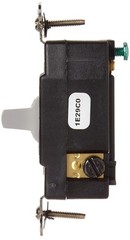 Industrial Grade 20A Toggle Switch, Center Off, Gray