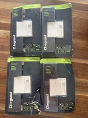 Lot of 4 NEW SEALED Legrand adorneADPD703HW4 700W PaddleDimmer White1-Pole/3-Way