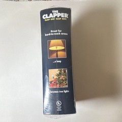 Vintage The Clapper Sound Activated Outlet Switch White