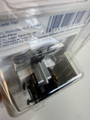 Leviton C28-05671-02W White 120/277V Thermoplastic Rocker Switch with Wallplate
