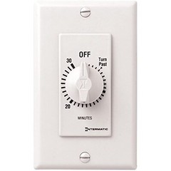 Intermatic SW30MWK 30-Minute Spring Wound Timer, White