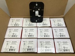 Pass & Seymour TD1103-PW Toggle Dimmer Switch, 1100W Incandescent, 1 Pole, 24pk