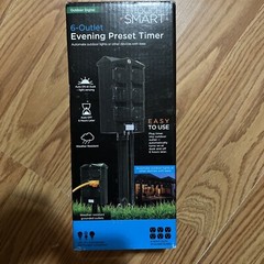 MyTouchSmart – 6 Multi Grounded Outlets – Digital Auto Outdoor Stake Timer New!
