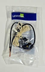 Leviton Pull Chain Switch (052-10097-8) Single Pole, On-Off, 1A 125V – NEW NIP