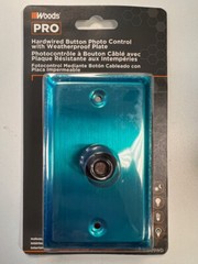 QTY:6 Woods 59409 Hardwire Light Control w/ Photocell and Wall Plate TH32624