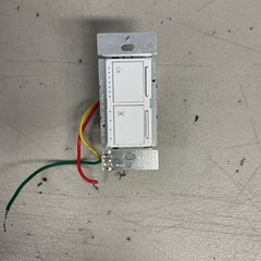 LOT OF 15 -Lutron Maestro Fan Control and Light Dimmer – White – #9264 -USED