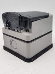 Legrand 684636 Plexo 66 Mosaic Adapter 2-Module with Flap Semi-Transparent Lid