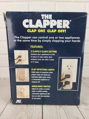 The Clapper Sound Activated On/Off Switch Clap