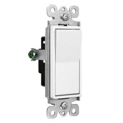 4PK Single Pole Decorative Switch Paddle Rocker Light Control Easy Installation