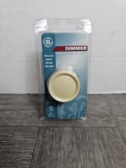 GE Push-On Rotary Full Range Dimmer Switch New/Sealed 3 Way for 2 Switch Circuit