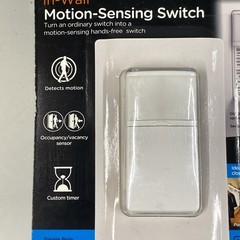 LOT x4 myTouchSmart Digital In-Wall Motion Sensing Switch + Programmable Timer